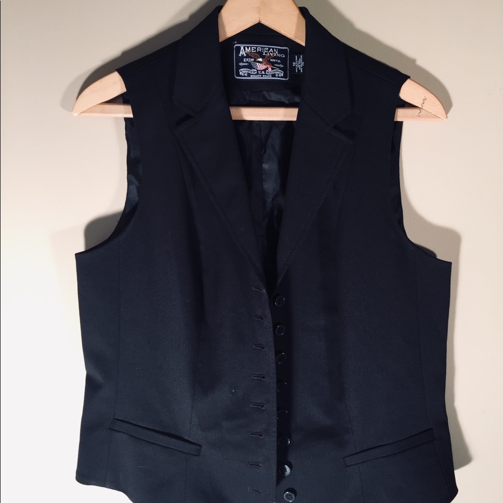 American Living wool vest
